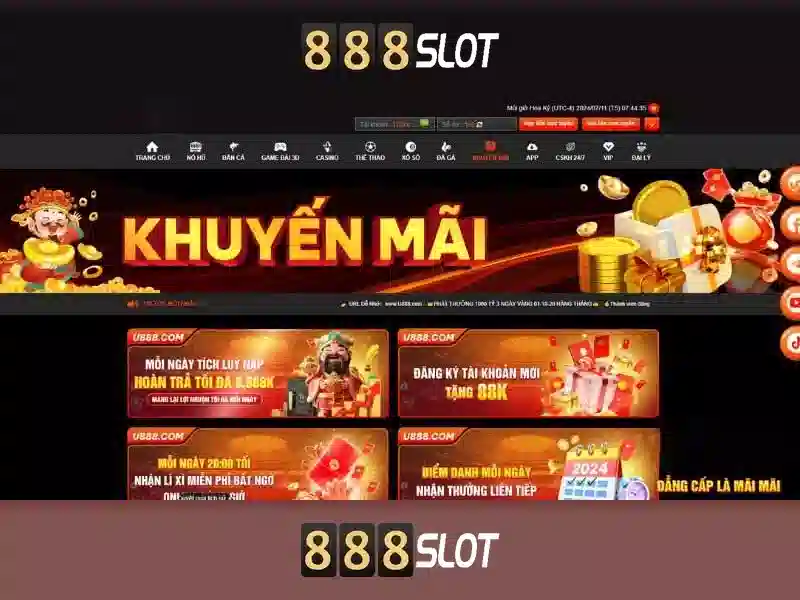 888Slot: Trải nghiệm chơi slot trực tuyến an toàn và thú vị